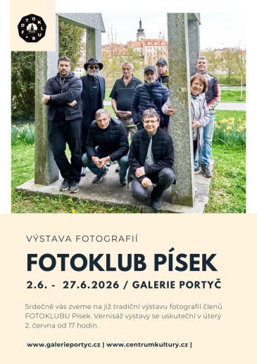 Výstava fotografií - FOTOKLUB Písek